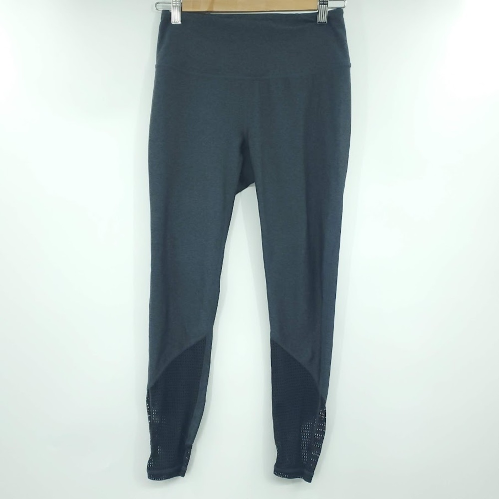 Z by Zella Womens Leggings Mesh Gray Small